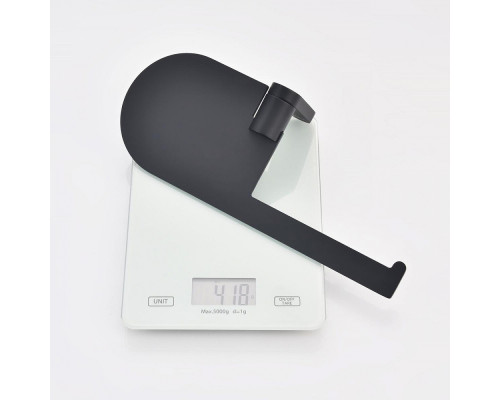 Держатель для туалетной бумаги Raglo R300.03.06 с полкой,черный