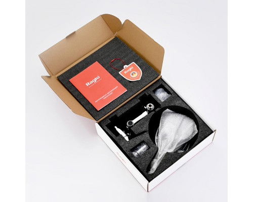 Смеситель Raglo R31.30 для ванны и душа настенный излив поворотный 15 см, хром