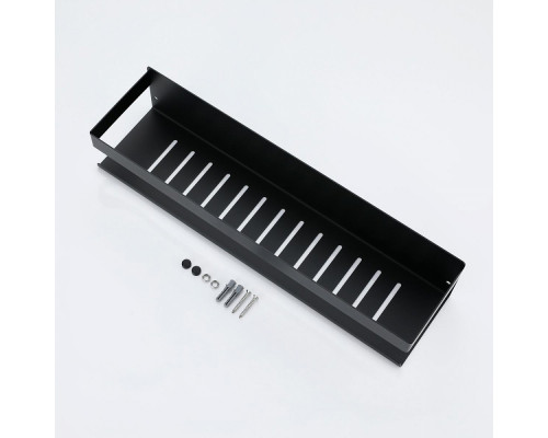 Полка для ванны и душа Raglo R340.03.06 прямая 400 мм,черный