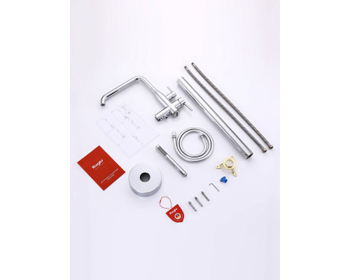 Смеситель Raglo R20.33 для ванны напольный монолитный, хром