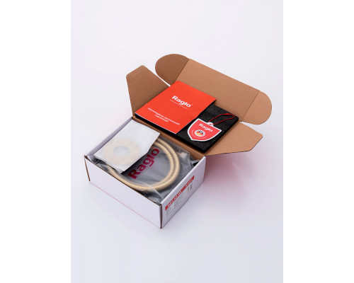 Смеситель Raglo R07.52.03 с гигиеническим душем встраиваемый , сатин золотой