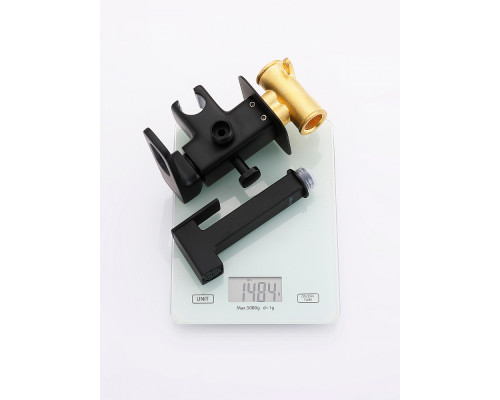 Смеситель Raglo R51.52.06 с гигиеническим душем встраиваемый , черный