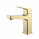Смеситель Raglo R30.10.03 для раковины монолитный, сатин золотой