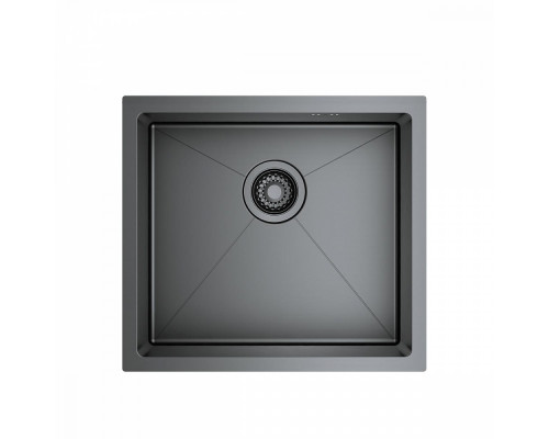 Кухонная мойка Raglo R703.5044 из нержавеющей стали в базу от 60см, графит