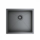 Кухонная мойка Raglo R703.5044 из нержавеющей стали в базу от 60см, графит