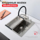 Кухонная мойка Raglo R700.5050.05 из нержавеющей стали в базу от 50см, сатин