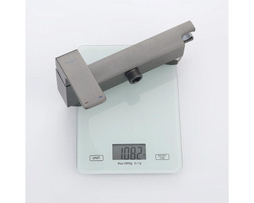 Смеситель Raglo R01.51.09 с гигиеническим душем настенный , графит