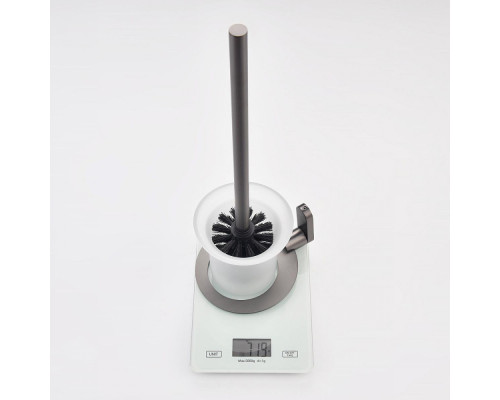 Ёршик для унитаза Raglo R300.10.09 с держателем,графит