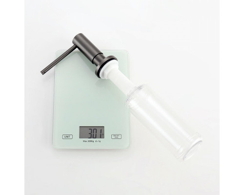 Дозатор для моющего средства на кухню Raglo встраиваемый R720.02.09 латунь, графит