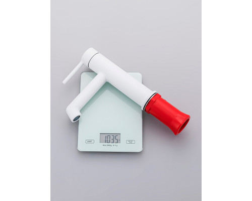 Смеситель Raglo R20.10.08 для раковины монолитный, белый