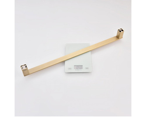 полотенцедержатель Raglo R301.01.03 одинарный 60 см,сатин золотой