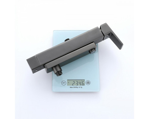 Душевая система Raglo R30.24.09 для ванны и душа излив поворотный 15 см, графит