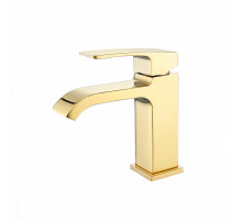 Смеситель Raglo R02.10.23 для раковины монолитный, золото