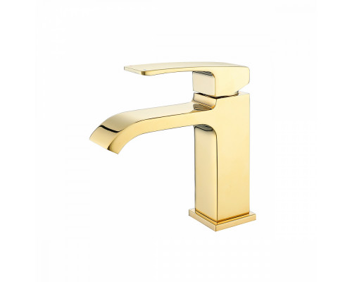 Смеситель Raglo R02.10.23 для раковины монолитный, золото