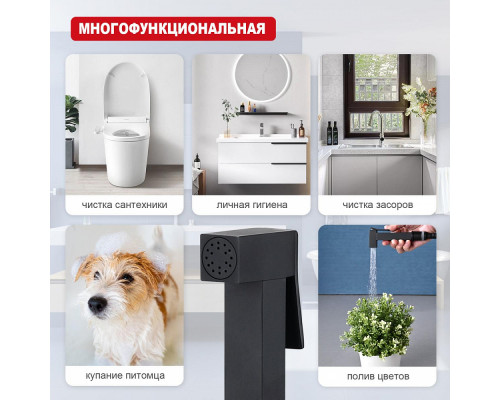 Лейка для гигиенического душа Raglo R460.04.06 латунь, черный