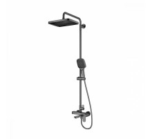 Душевая система Raglo R50.24.09 для ванны и душа излив поворотный 15 см, графит