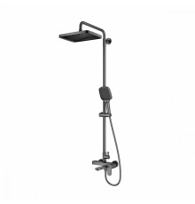 Душевая система Raglo R50.24.09 для ванны и душа излив поворотный 15 см, графит