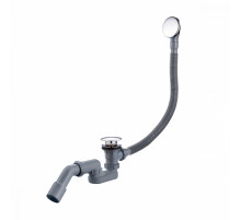 Слив-перелив для ванны Raglo R600.31 автоматический (клик-клак), латунь/пластик, хром