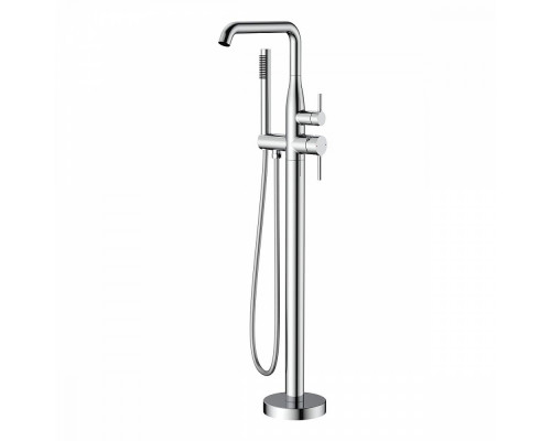 Смеситель Raglo R20.33 для ванны напольный монолитный, хром