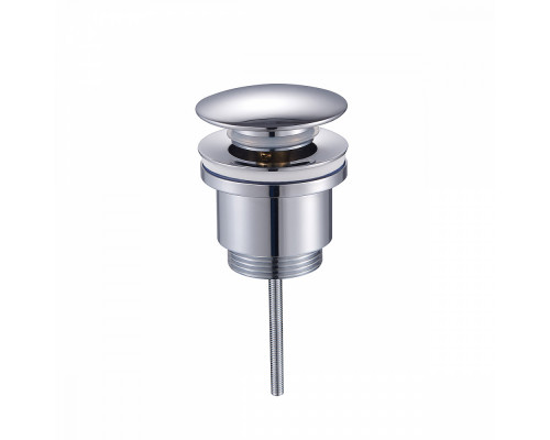 Донный клапан для раковины Raglo R600.01 без перелива (клик-клак), латунь, хром