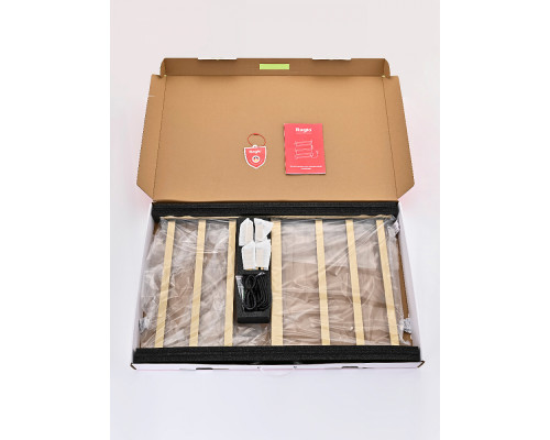 Полотенцесушитель электрический RAGLO R350.07.03 настенный сенсорный с терморегулятором , сатин золотой