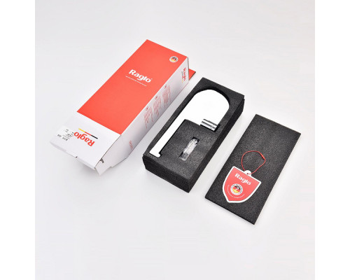 Держатель для туалетной бумаги Raglo R300.03 с полкой,хром
