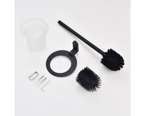 Ёршик для унитаза Raglo R300.10.06 с держателем,черный