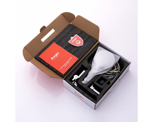 Смеситель Raglo R03.31 на борт ванны врезной монолитный, хром