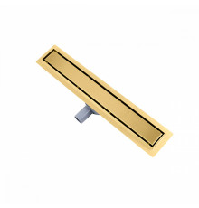 Душевой трап двухсторонний/под плитку Raglo R652.70.03 700мм, нержавеющая сталь, сатин золотой