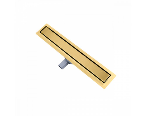 Душевой трап двухсторонний/под плитку Raglo R652.70.03 700мм, нержавеющая сталь, сатин золотой