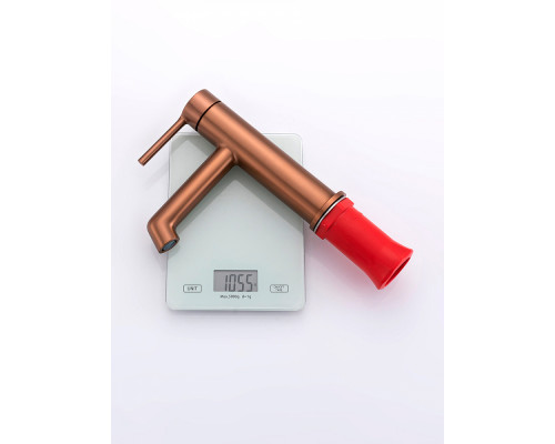 Смеситель Raglo R20.10.33 для раковины монолитный, матовая медь