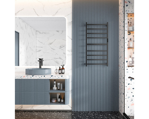 Полотенцесушитель электрический RAGLO R350.07.09 настенный сенсорный с терморегулятором , графит