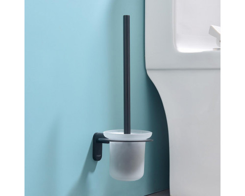 Ёршик для унитаза Raglo R300.10.06 с держателем,черный