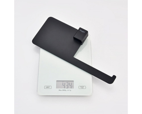 Держатель для туалетной бумаги Raglo R301.03.06 с полкой,черный