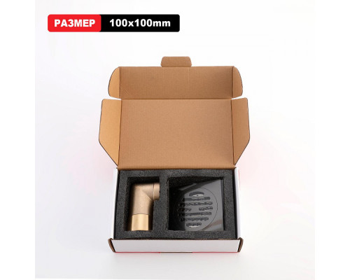 Душевой трап Raglo R605.10.09 100х100мм, нержавеющая сталь, графит