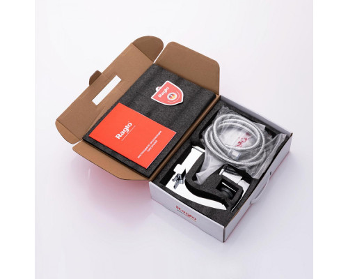 Смеситель Raglo R01.31 на борт ванны врезной монолитный, хром