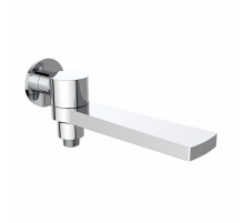 Встраиваемый наполнитель Raglo R473.75 для ванны и душа излив поворотный 21см с функцией переключения латунь, хром