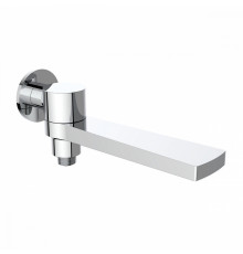 Встраиваемый наполнитель Raglo R473.75 для ванны и душа излив поворотный 21см с функцией переключения латунь, хром