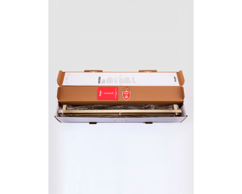 Полотенцесушитель электрический RAGLO R350.17.03 настенный сенсорный узкий с терморегулятором , сатин золотой