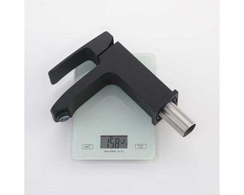 Смеситель Raglo R01.10.06 для раковины монолитный, черный