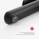 Смеситель Raglo R03.15.06 для раковины высокий монолитный, черный