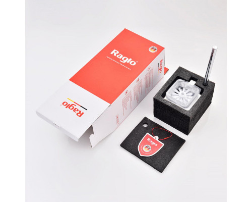 Ёршик для унитаза Raglo R301.10 с держателем,хром