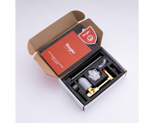 Смеситель Raglo R20.11.09 для раковины встраиваемый монолитный, графит