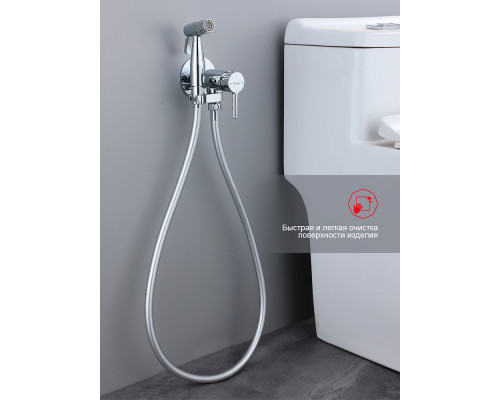 Смеситель Raglo R20.54 с гигиеническим душем встраиваемый , хром