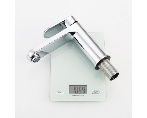 Смеситель Raglo R50.10 для раковины монолитный, хром