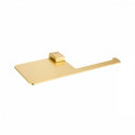 Держатель для туалетной бумаги Raglo R301.03.03 с полкой,сатин золотой
