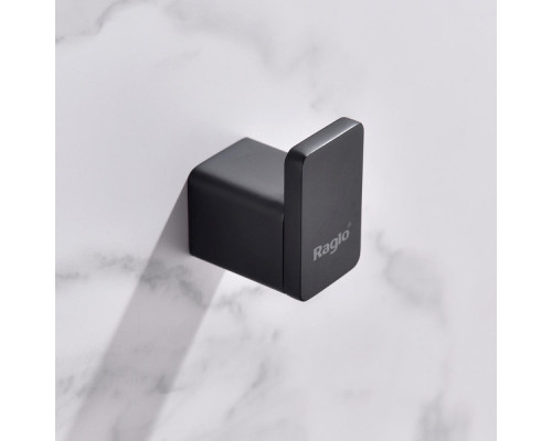 Крючок для полотенец Raglo R301.05.06 одинарный,черный