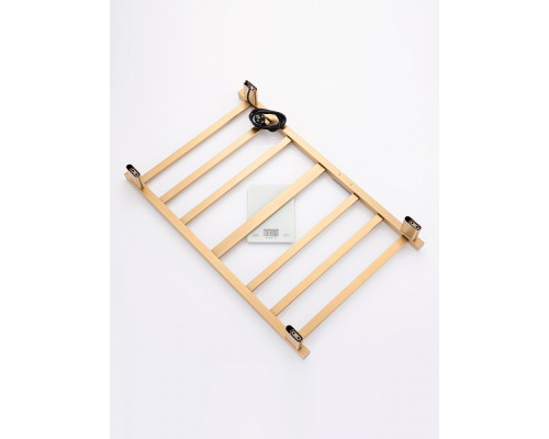 Полотенцесушитель электрический RAGLO R350.07.03 настенный сенсорный с терморегулятором , сатин золотой