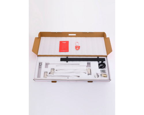 Полотенцесушитель электрический RAGLO R350.51.03 встраиваемый сенсорный с терморегулятором , сатин золотой