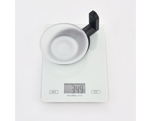 Мыльница Raglo R300.02.06 с держателем,черный